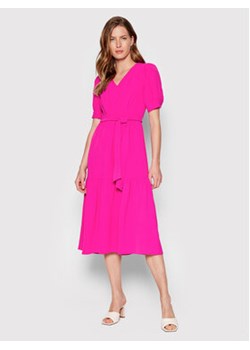DKNY Sukienka codzienna DD2A7365 Różowy Regular Fit ze sklepu MODIVO w kategorii Sukienki - zdjęcie 152947320