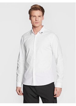 Hugo Koszula Ero3 50478587 Biały Extra Slim Fit ze sklepu MODIVO w kategorii Koszule męskie - zdjęcie 152986610