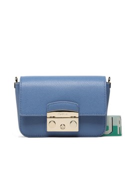 Furla Torebka Metropolis WB00839-BX0006-1919S-1-007-20-BG-B Niebieski ze sklepu MODIVO w kategorii Listonoszki - zdjęcie 152988130