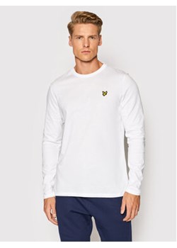 Lyle & Scott Longsleeve Plain TS512VOG Biały Regular Fit ze sklepu MODIVO w kategorii T-shirty męskie - zdjęcie 153017234
