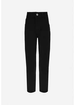 Czarne Spodnie z Prostymi Nogawkami Ienois ze sklepu Born2be Odzież w kategorii Spodnie dziewczęce - zdjęcie 153023513