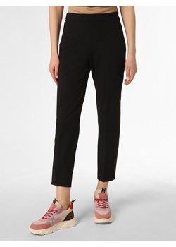 BOSS Spodnie Kobiety czarny jednolity ze sklepu vangraaf w kategorii Spodnie damskie - zdjęcie 153029180