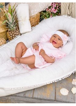 Jamiks Sukienka elegancka Arwena JLF055 Różowy Regular Fit ze sklepu MODIVO w kategorii Odzież dla niemowląt - zdjęcie 153038314