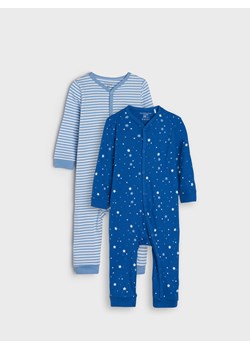 Sinsay - Pajacyki 2 pack - Niebieski ze sklepu Sinsay w kategorii Odzież dla niemowląt - zdjęcie 153050164