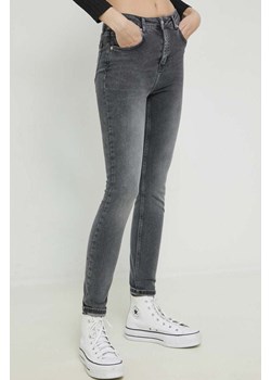 Karl Lagerfeld Jeans jeansy damskie high waist ze sklepu ANSWEAR.com w kategorii Jeansy damskie - zdjęcie 153057802