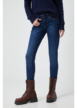 Pepe Jeans jeansy damskie high waist ze sklepu ANSWEAR.com w kategorii Jeansy damskie - zdjęcie 153057923