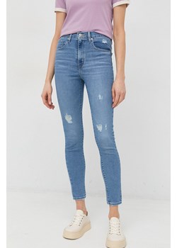 Levi&apos;s jeansy Mile damskie high waist ze sklepu ANSWEAR.com w kategorii Jeansy damskie - zdjęcie 153058081