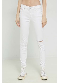 Tommy Jeans jeansy damskie medium waist ze sklepu ANSWEAR.com w kategorii Jeansy damskie - zdjęcie 153058264