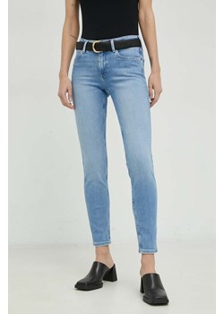 Lee jeansy Scarlett damskie medium waist ze sklepu ANSWEAR.com w kategorii Jeansy damskie - zdjęcie 153058321