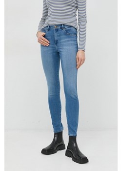 Wrangler jeansy 630 damskie high waist ze sklepu ANSWEAR.com w kategorii Jeansy damskie - zdjęcie 153058390