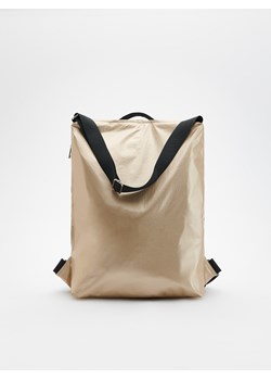 Reserved - Plecak z uchwytem - Złoty ze sklepu Reserved w kategorii Torebki damskie - zdjęcie 153062603