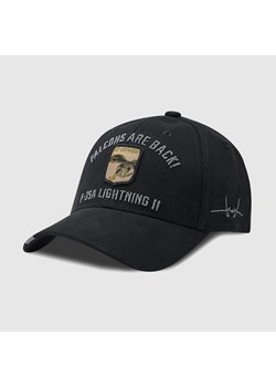 AERONAUTICA MILITARE - Czarna czapka z daszkiem 32nd WING ze sklepu outfit.pl w kategorii Czapki z daszkiem męskie - zdjęcie 153062840