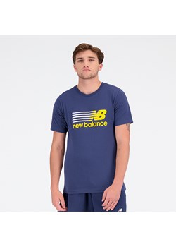 Koszulka męska New Balance MT23904NNY – granatowa ze sklepu New Balance Poland w kategorii T-shirty męskie - zdjęcie 153063840