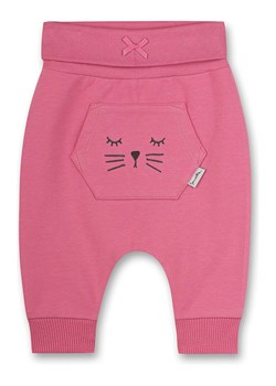 Spodnie dresowe "Lovely Leo" w kolorze różowym ze sklepu Limango Polska w kategorii Odzież dla niemowląt - zdjęcie 153066902