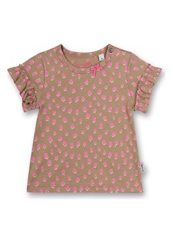 Koszulka "Lovely Leo" w kolorze jasnobrązowo-różowym ze sklepu Limango Polska w kategorii Odzież dla niemowląt - zdjęcie 153066930