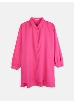 GATE Damska przedłużona bluzka plus size z długimi rękawami 44-46 ze sklepu gateshop w kategorii Koszule damskie - zdjęcie 153073063