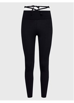 Deha Legginsy B84005 Czarny Slim Fit ze sklepu MODIVO w kategorii Spodnie damskie - zdjęcie 153075602