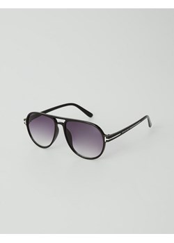 Okulary LUIGIGI Czarny - ze sklepu Diverse w kategorii Okulary przeciwsłoneczne męskie - zdjęcie 153087490