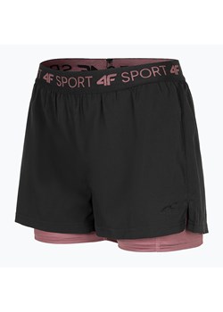 Spodenki treningowe damskie 4F czarne H4Z22-SKDF011 ze sklepu sportano.pl w kategorii Szorty - zdjęcie 153121822