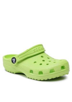 Klapki Crocs - Classic Clog K 206991 Limeade ze sklepu eobuwie.pl w kategorii Klapki dziecięce - zdjęcie 153122352