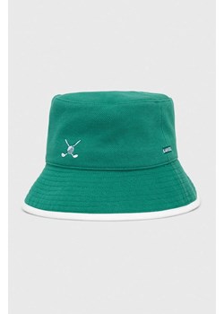 Kangol kapelusz dwustronny kolor zielony ze sklepu ANSWEAR.com w kategorii Kapelusze męskie - zdjęcie 153134793