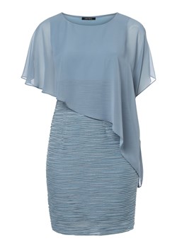 Swing Damska sukienka wieczorowa Kobiety Szyfon jasnoniebieski jednolity ze sklepu vangraaf w kategorii Sukienki - zdjęcie 153140891
