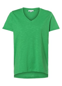 Marie Lund T-shirt damski Kobiety Dżersej zielony jednolity ze sklepu vangraaf w kategorii Bluzki damskie - zdjęcie 153140901
