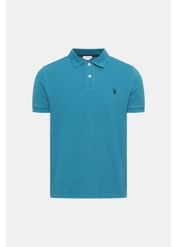 U.S. POLO ASSN. Koszulka polo - Turkusowy ciemny - Mężczyzna - 2XL(2XL) ze sklepu Halfprice w kategorii T-shirty męskie - zdjęcie 153140920