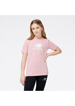 Koszulka dziecięca New Balance YT31541HAO – różowa ze sklepu New Balance Poland w kategorii Bluzki dziewczęce - zdjęcie 153142061