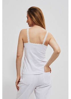 Koszulka damska biała ze sklepu Moodo.pl w kategorii Bluzki damskie - zdjęcie 153163502