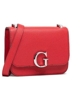 Guess Torebka Corily Mini HWVY79 91780 Czerwony ze sklepu MODIVO w kategorii Listonoszki - zdjęcie 153167564