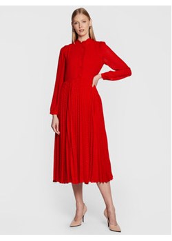 TWINSET Sukienka codzienna 222TT2080 Czerwony Regular Fit ze sklepu MODIVO w kategorii Sukienki - zdjęcie 153168012