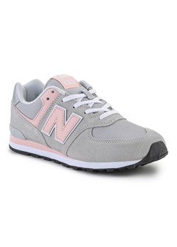 Buty New Balance Jr GC574EVK szare ze sklepu ButyModne.pl w kategorii Buty sportowe damskie - zdjęcie 153175291