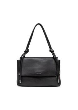 Calvin Klein Torebka Roped Shoulder Bag K60K609004 Czarny ze sklepu MODIVO w kategorii Listonoszki - zdjęcie 153186034