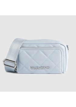 VALENTINO SPA  - Błękitna pikowana torebka OCARINA RECYCLE HAVERSACK ze sklepu outfit.pl w kategorii Listonoszki - zdjęcie 153189144