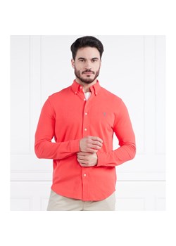 POLO RALPH LAUREN Koszula | Regular Fit | pique ze sklepu Gomez Fashion Store w kategorii Koszule męskie - zdjęcie 153192473