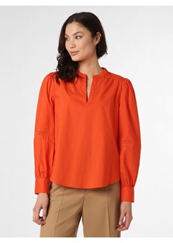 IPURI Bluzka damska Kobiety Bawełna pomarańczowy jednolity ze sklepu vangraaf w kategorii Koszule damskie - zdjęcie 153194361