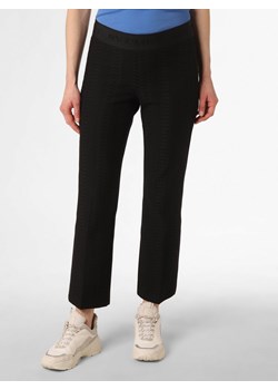 Cambio Spodnie Kobiety Bawełna czarny jednolity ze sklepu vangraaf w kategorii Spodnie damskie - zdjęcie 153201042