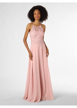 VM Damska sukienka wieczorowa Kobiety Szyfon różowy jednolity ze sklepu vangraaf w kategorii Sukienki - zdjęcie 153201063