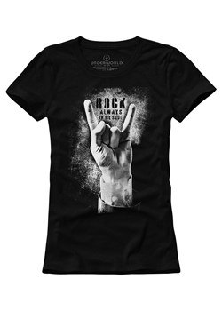 T-shirt damski UNDERWORLD Rock always in my soul ze sklepu morillo w kategorii Bluzki damskie - zdjęcie 153202513