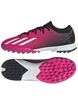 Buty piłkarskie adidas X Speedportal.3 Tf Jr GZ2465 różowe róże i fiolety ze sklepu ButyModne.pl w kategorii Buty sportowe dziecięce - zdjęcie 153207923
