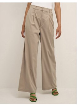 Karen by Simonsen Spodnie materiałowe Herta 10104253 Beżowy Straight Fit ze sklepu MODIVO w kategorii Spodnie damskie - zdjęcie 153222751