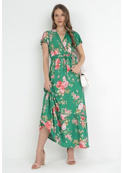 Zielona Sukienka Thellippe ze sklepu Born2be Odzież w kategorii Sukienki - zdjęcie 153232263