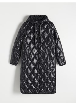 Reserved - Pikowany płaszcz - Czarny ze sklepu Reserved w kategorii Płaszcze damskie - zdjęcie 153242711