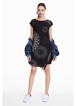 DESIGUAL CZARNA SUKIENKA PRINT (36) ze sklepu SUPELO w kategorii Sukienki - zdjęcie 153252641