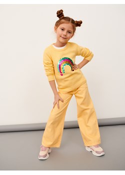 Sinsay - Sweter z cekinami - Żółty ze sklepu Sinsay w kategorii Swetry dziewczęce - zdjęcie 153272683