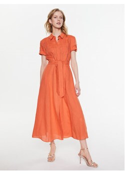 Marella Sukienka koszulowa Banca 2332210334 Pomarańczowy Regular Fit ze sklepu MODIVO w kategorii Sukienki - zdjęcie 153278674