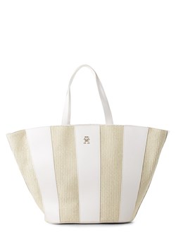 Tommy Hilfiger Damska torba shopper Kobiety beżowy jednolity ze sklepu vangraaf w kategorii Torby Shopper bag - zdjęcie 153288324