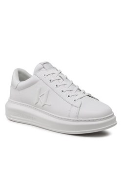Sneakersy KARL LAGERFELD - KL52515 White Lthr ze sklepu eobuwie.pl w kategorii Trampki damskie - zdjęcie 153327230