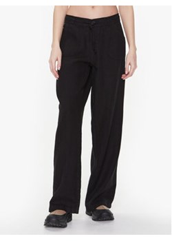 BDG Urban Outfitters Spodnie materiałowe BDG LINEN FIVE POCKET 76474998 Czarny ze sklepu MODIVO w kategorii Spodnie damskie - zdjęcie 153345841